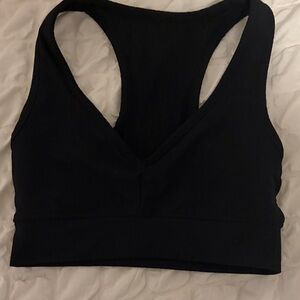 Black Women's Sports Bra